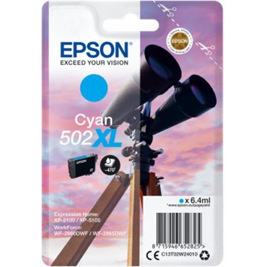 Epson C13T02W24010 502XL blátt Ink 6ml