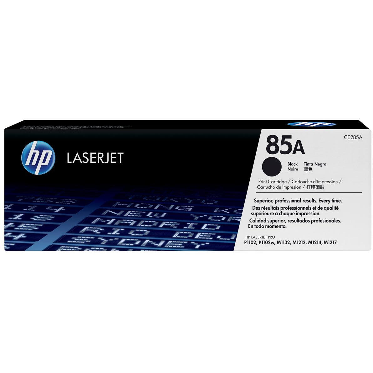 HP 85A (Prentar: 1,600 síður) svart dufthylki