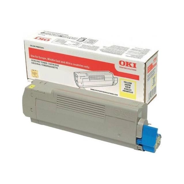 OKI C332/Mc363 gult dufthylki 3K