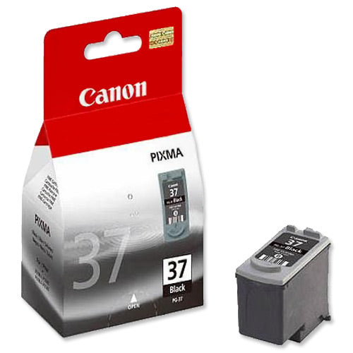 Canon PG-37 (Prentar: 220 síður) svart blekhylki