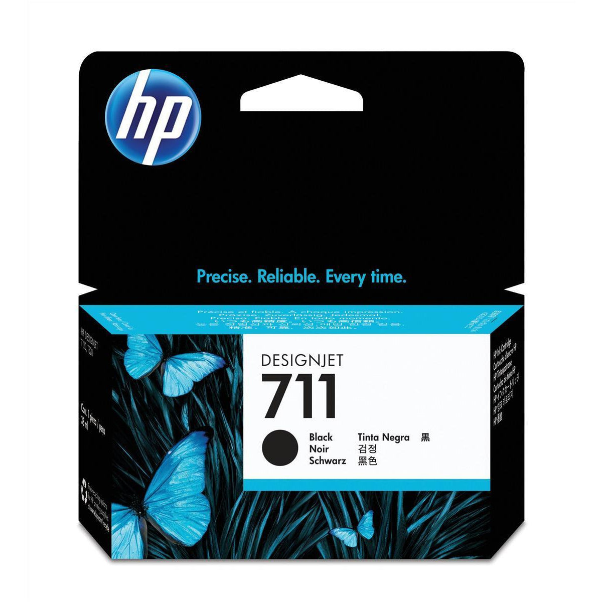 HP 711 (Volume: 38ml) svart blekhylki