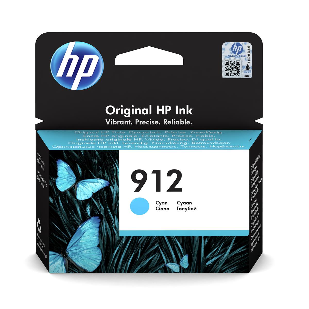 HP 3YL77AE 912 CYAN INK CART 315 PAGES