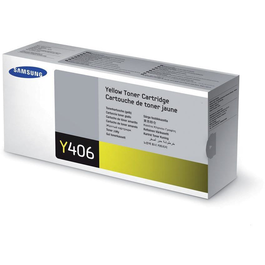 Samsung CLT-Y406S (prentar:  1,000 síður) gult Laser dufthylki