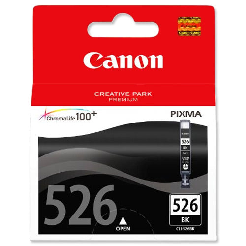 Canon CLI-526BK (660 Photos) svart blekhylki