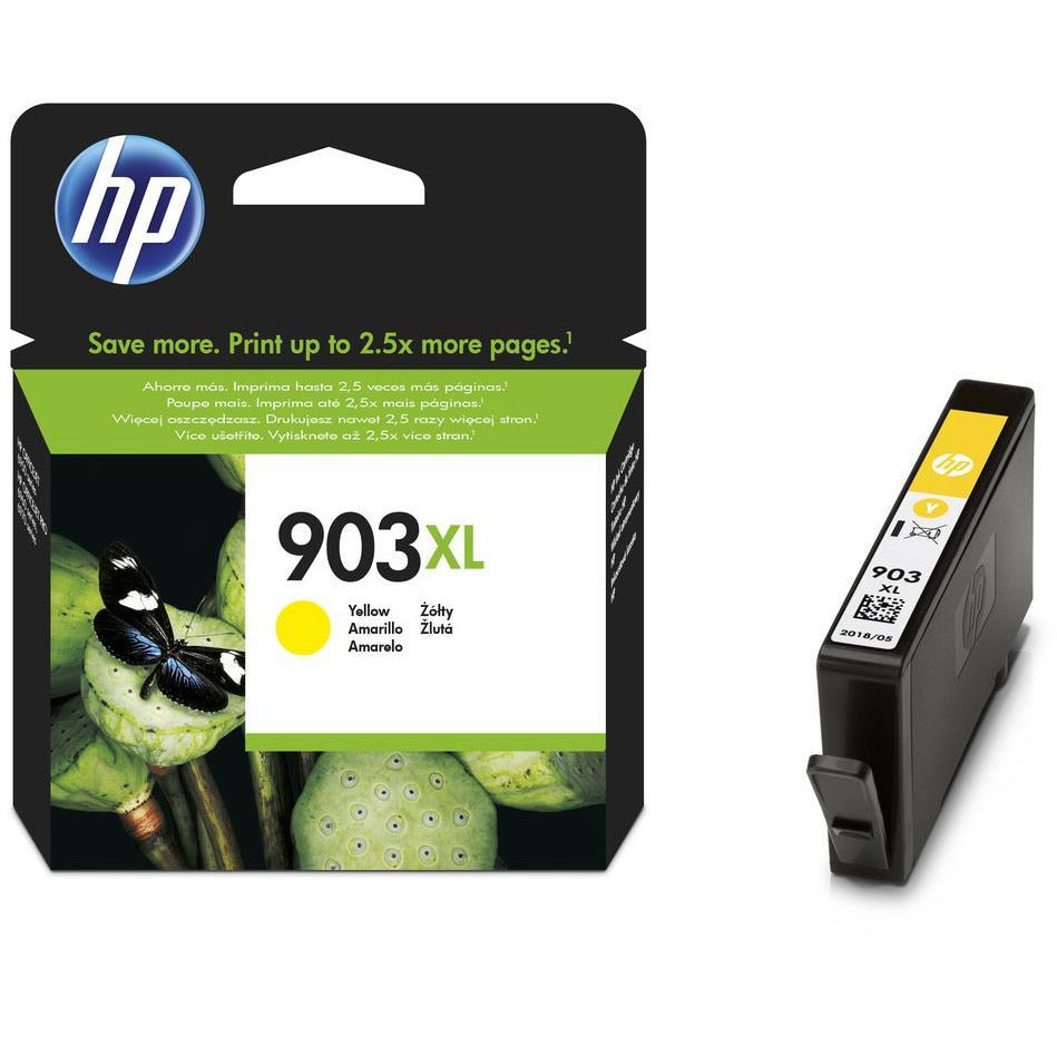 HP 903XL (Prentar: 825 síður) gult blekhylki