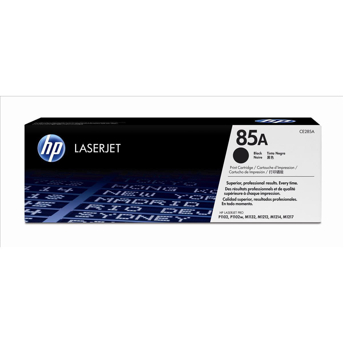 HP 85A (Prentar: 1,600 síður) svart dufthylki