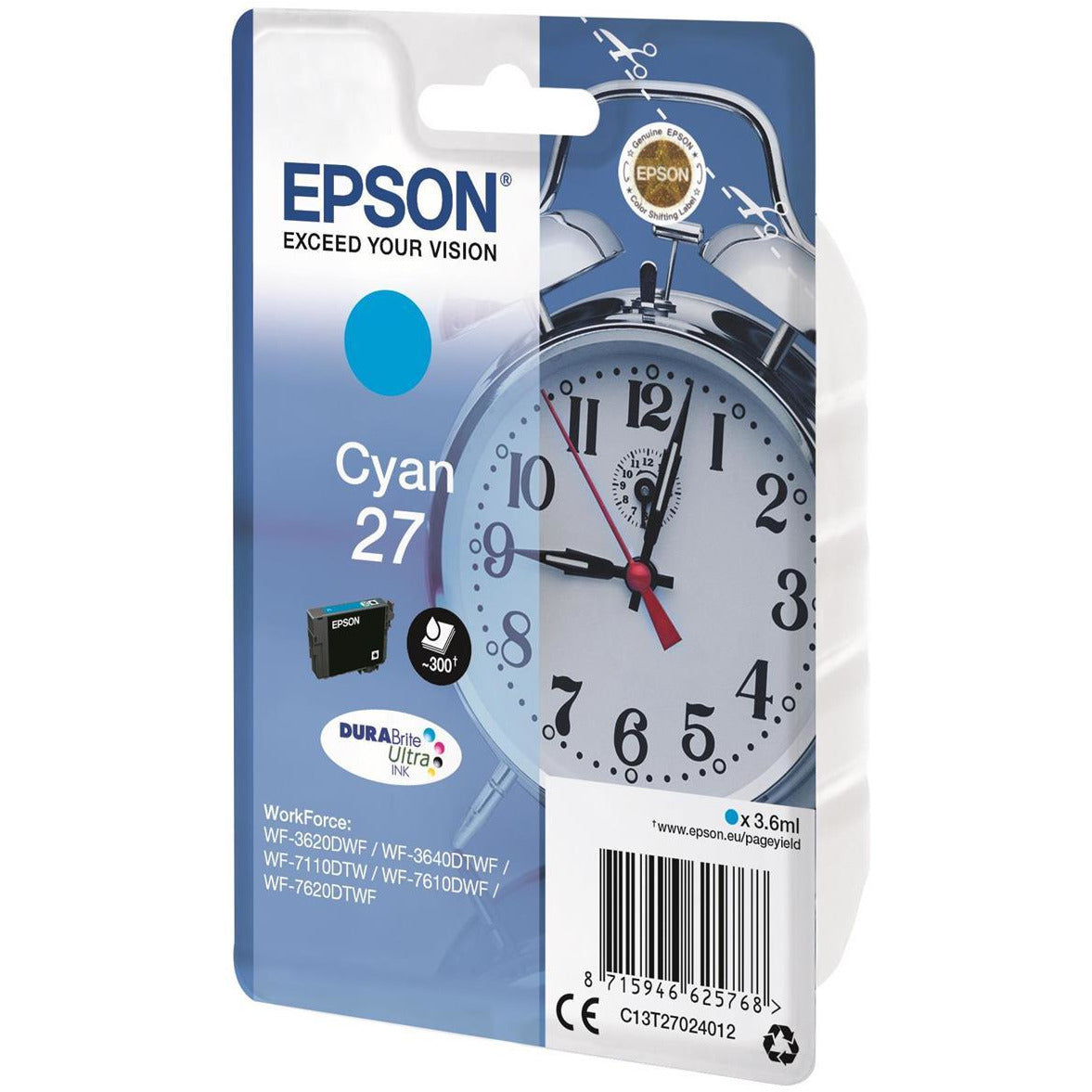 Epson WF3620DWF/3640/7110 blátt blekhylki