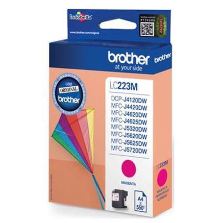 Brother LC-223M (Prentar: 550 síður) rautt blekhylki