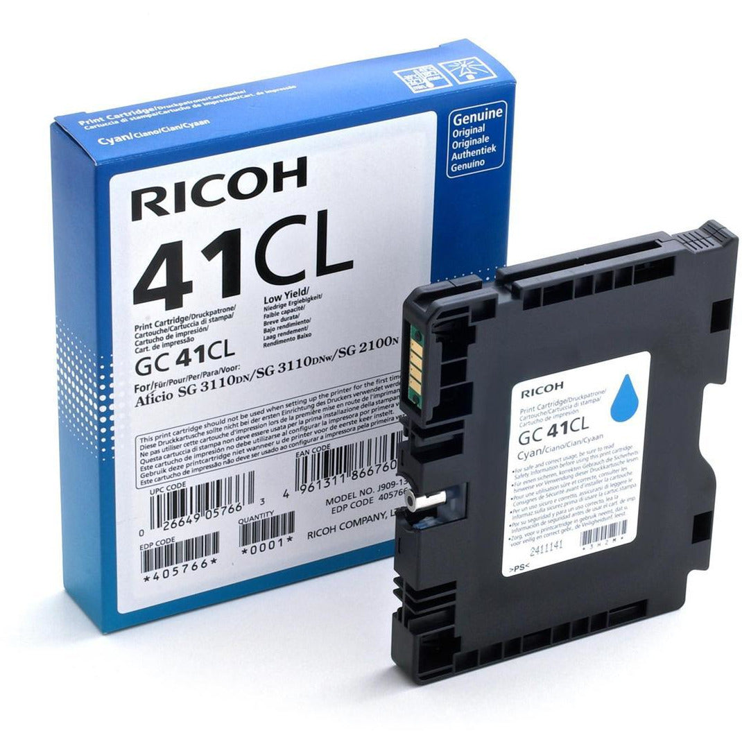 Ricoh Sg2100 GC41CL SC blátt Gel Ink