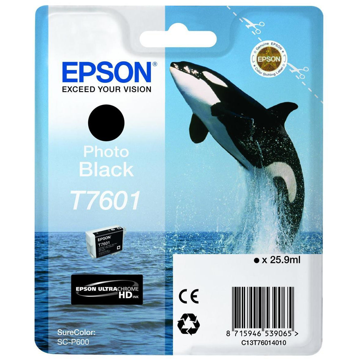 Epson T7601 Photo svart Ink 26ml