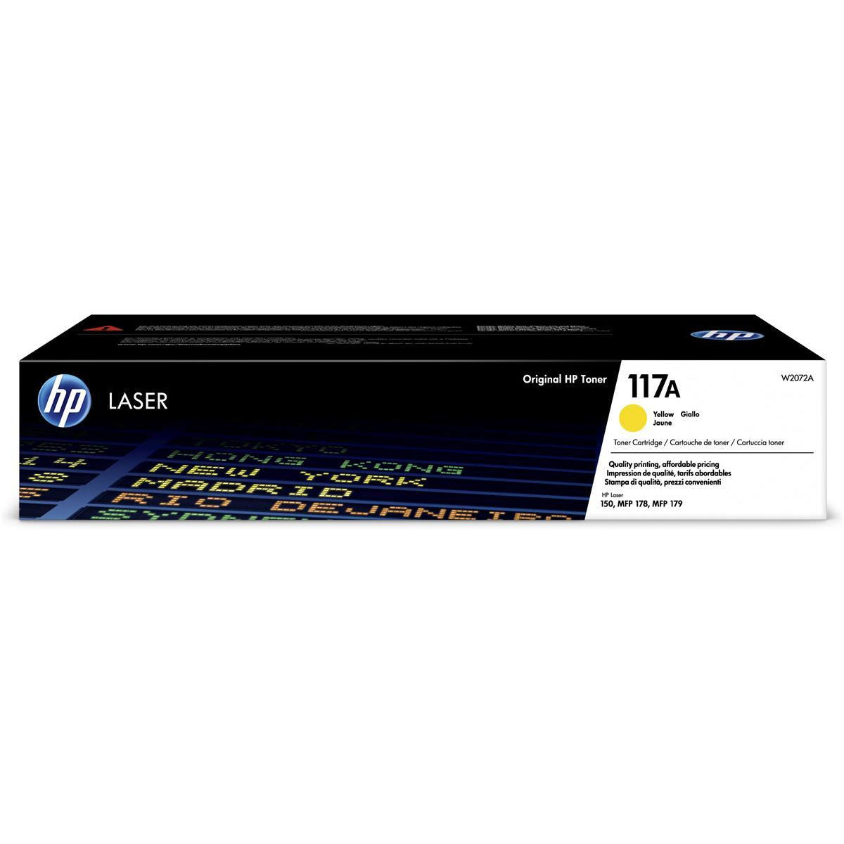 HP W2072A 117A gult dufthylki 700K