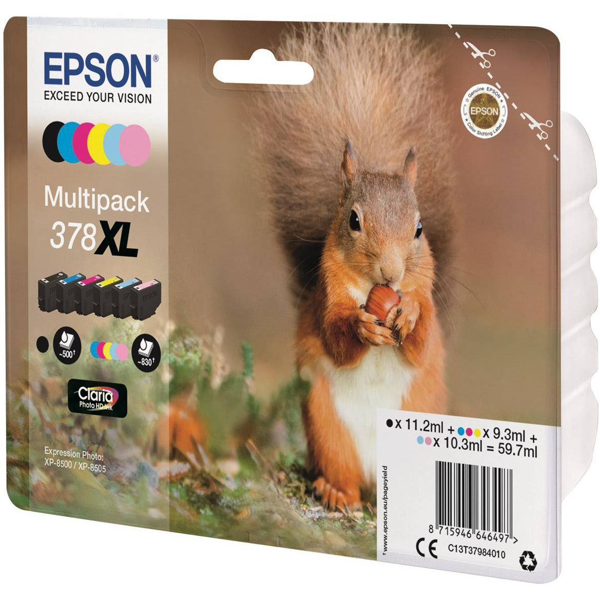 Epson Xp8500/8505 Multipack Bk/C/LC/Y/M/Lm