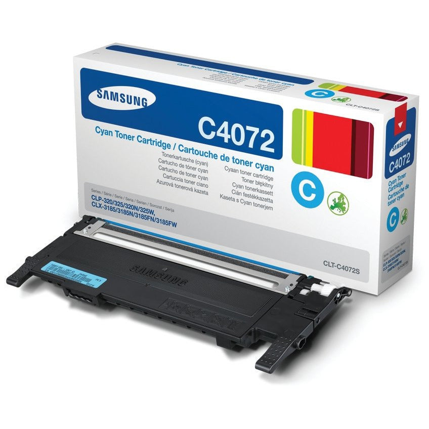 Samsung C4072S blátt dufthylki fyrir CLP-320/CLP-325/CLX-3185 Series Printers (prentar 1000 síður)