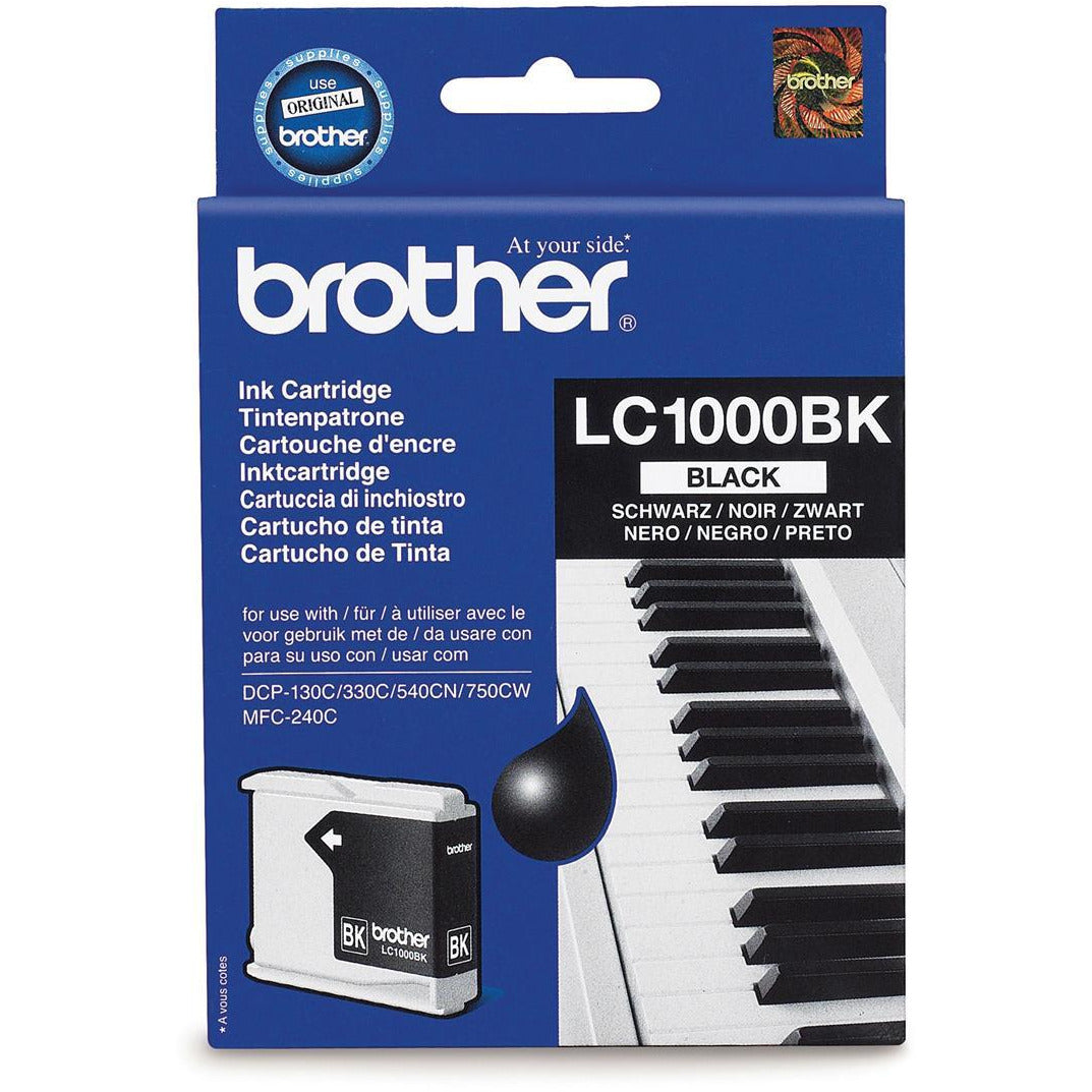 Brother LC1000BK svart Ink 19ml