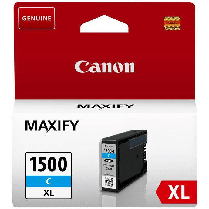 Canon PGI-1500XLC (Prentar: 1,020 síður) XL blátt blekhylki