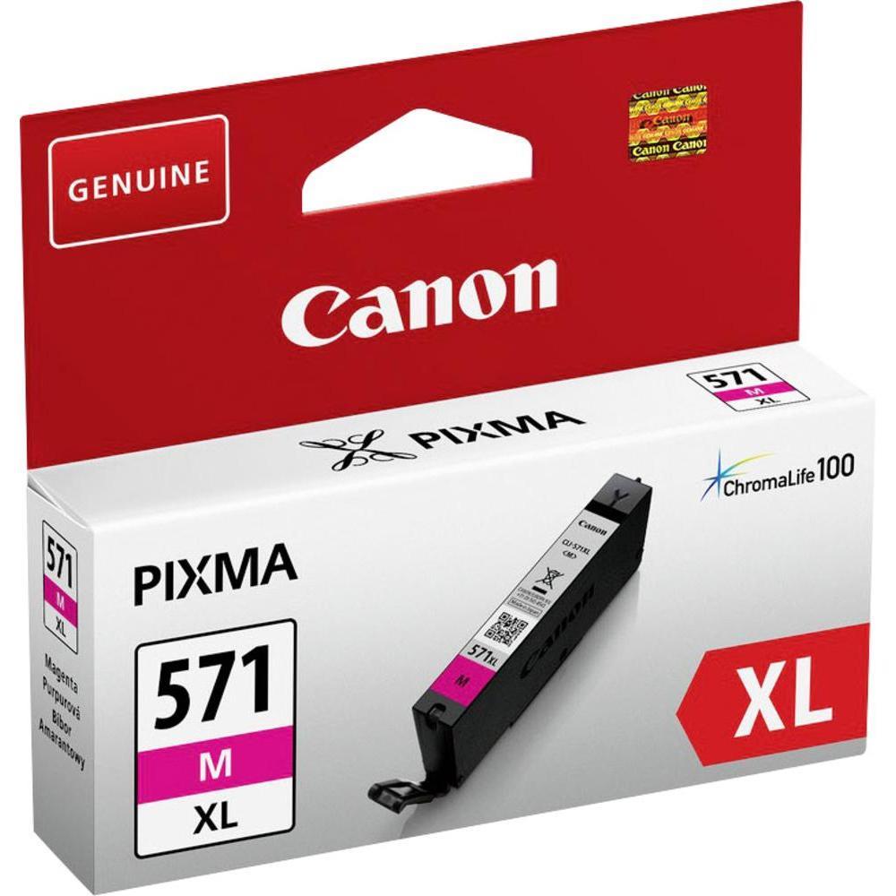 Canon CLI-571MXL (Prentar: 650 síður) XL rautt blekhylki