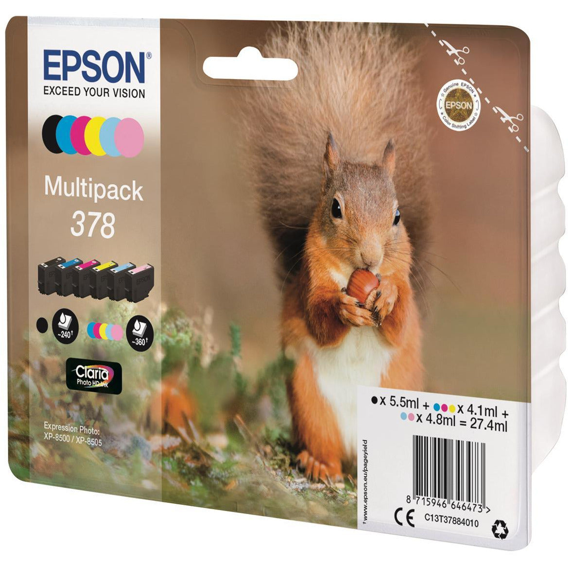 Epson Xp8500/8505 Multipack Bk/C/LC/Y/M/Lm Ink