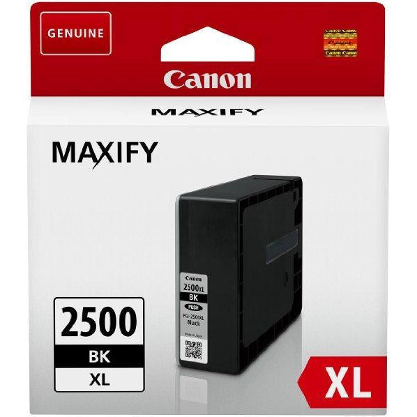 Canon PGI-2500XLBK (Prentar: 2,500 síður) XL svart blekhylki