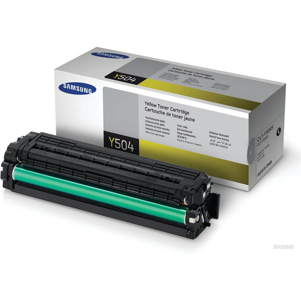Samsung CLT-Y504S (prentar:  1,800 síður) gult Laser dufthylki