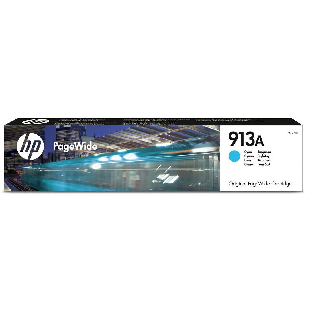 HP F6T77AE 913A blátt blekhylki