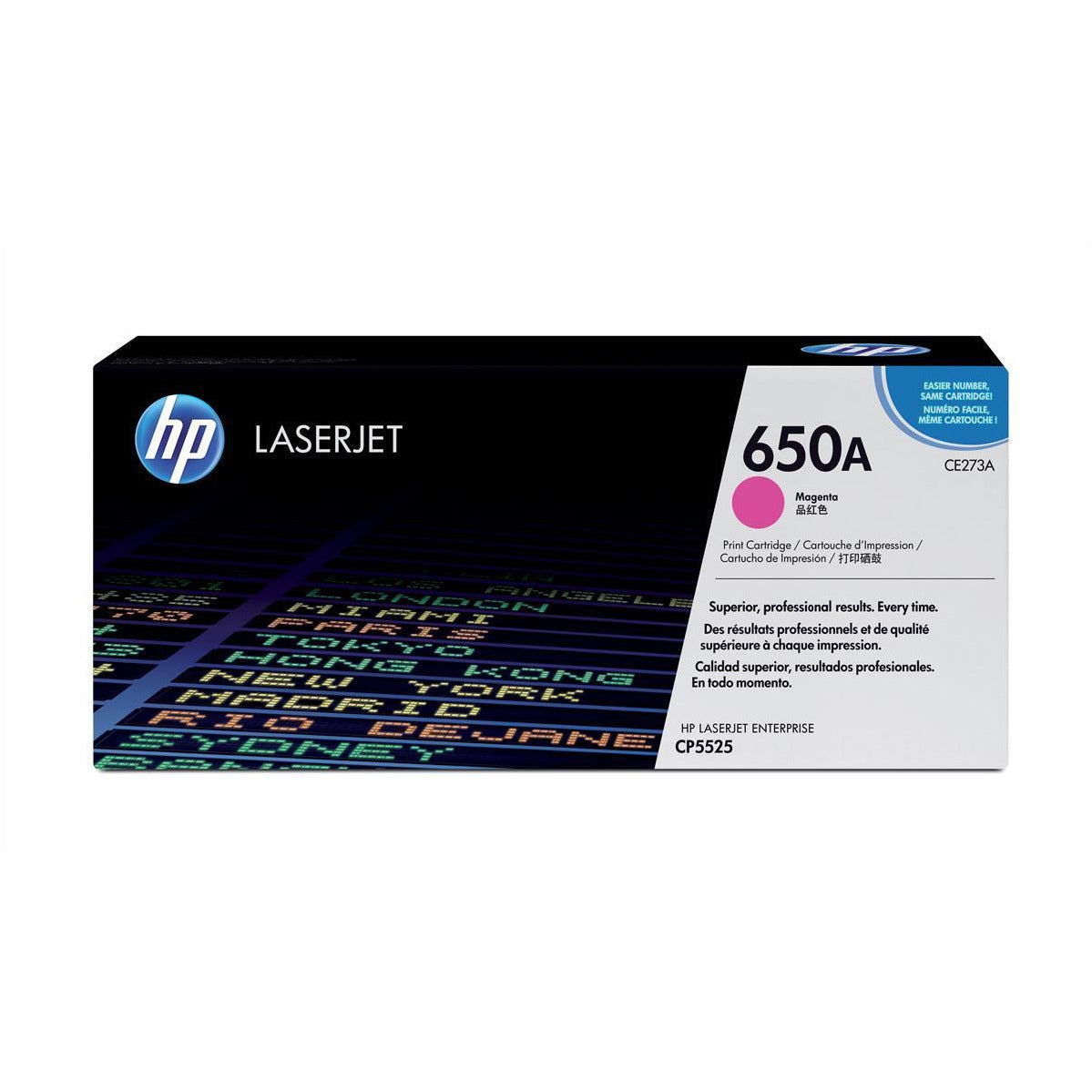 HP CE273A 650A rautt dufthylki 15K