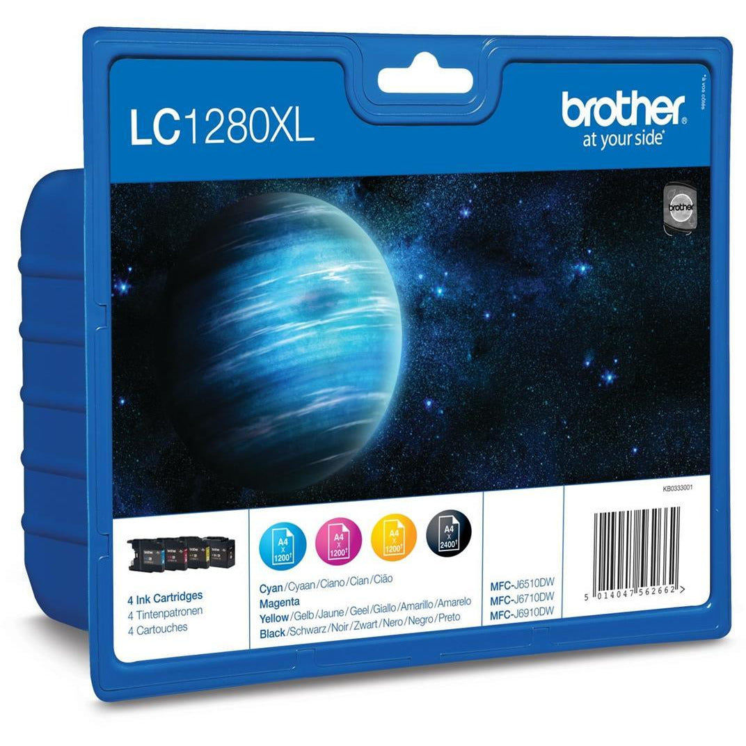 Brother LC1280XL Bk/C/M/Y Value Pack