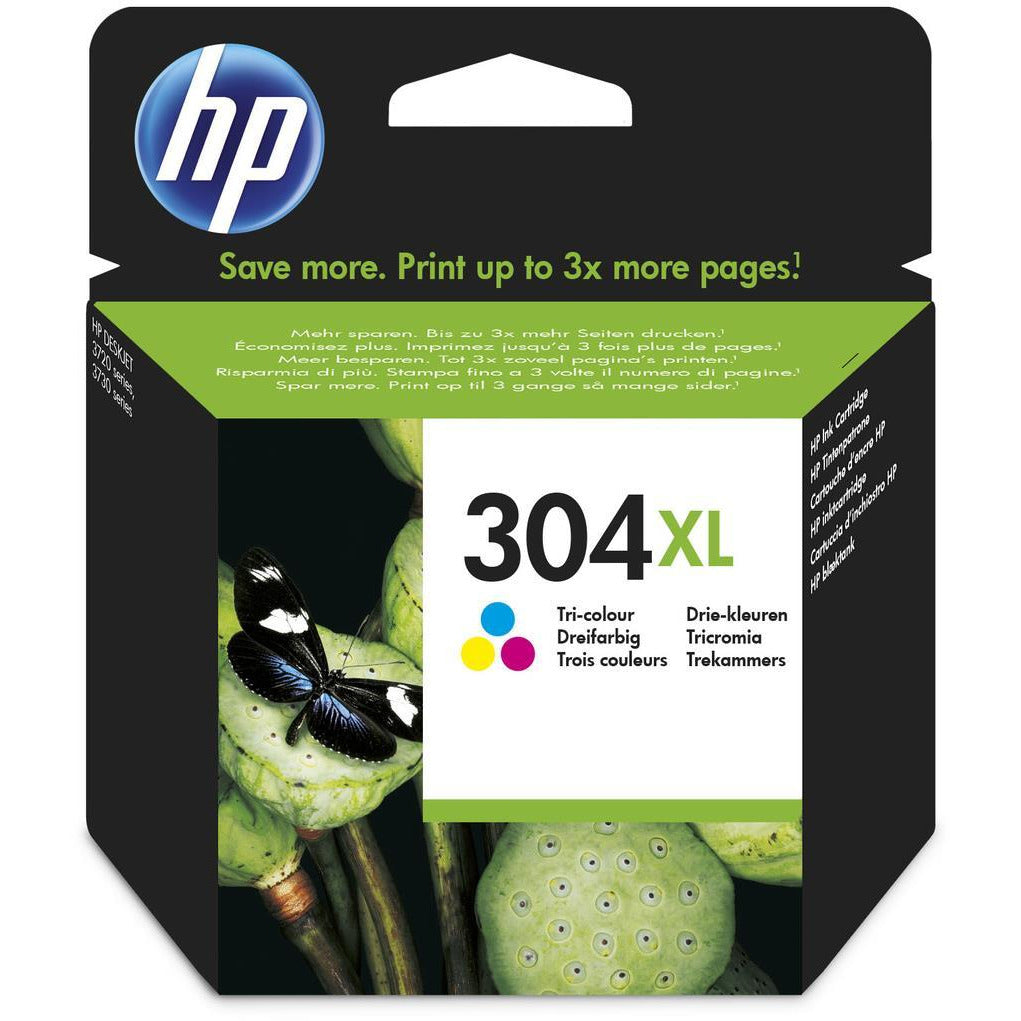 HP N9K07AE 304XL Tricolour Ink 7ml