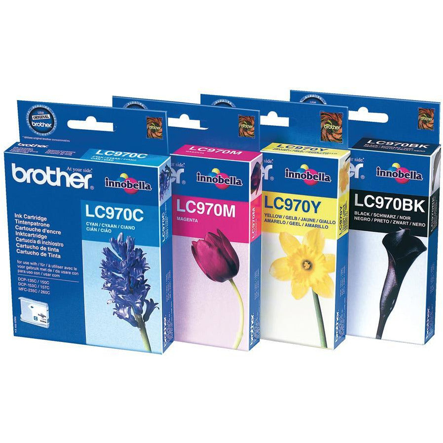 Brother LC970BK svart (Prentar 350 síður) blekhylki