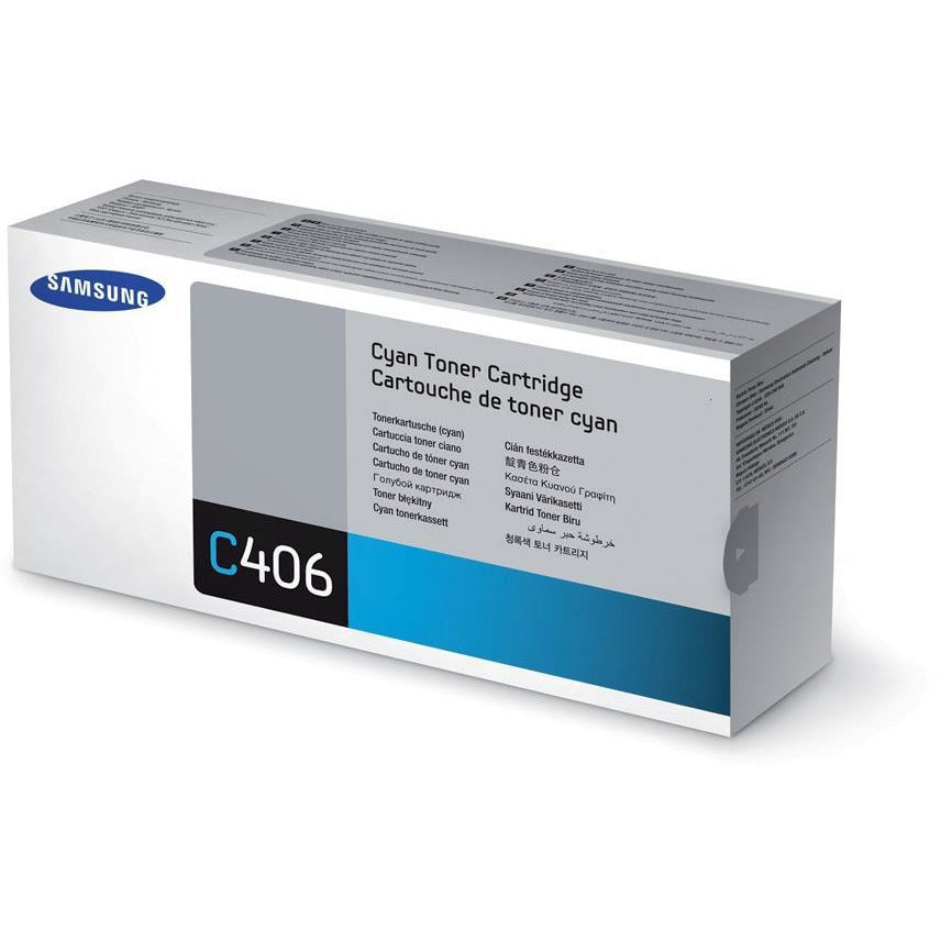 Samsung C406S blátt dufthylki (prentar 1500 síður) fyrir CLX-3305FN Colour Laser Multifunction Printer