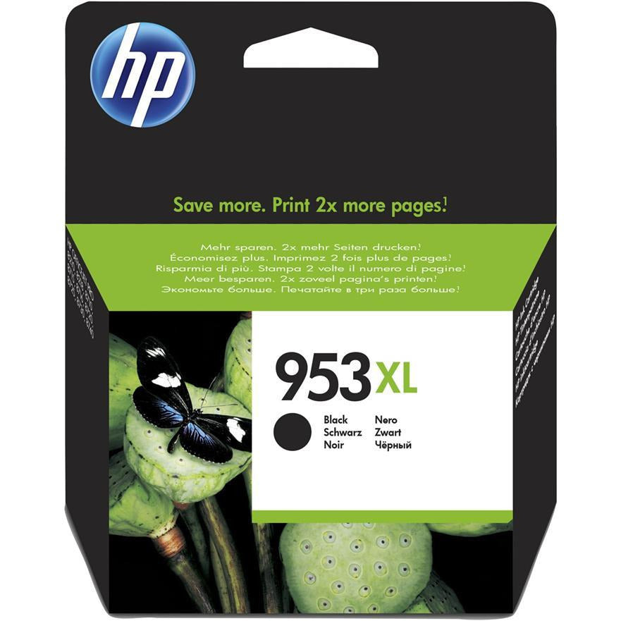 HP 953XL (Prentar: 2,000 síður) svart blekhylki