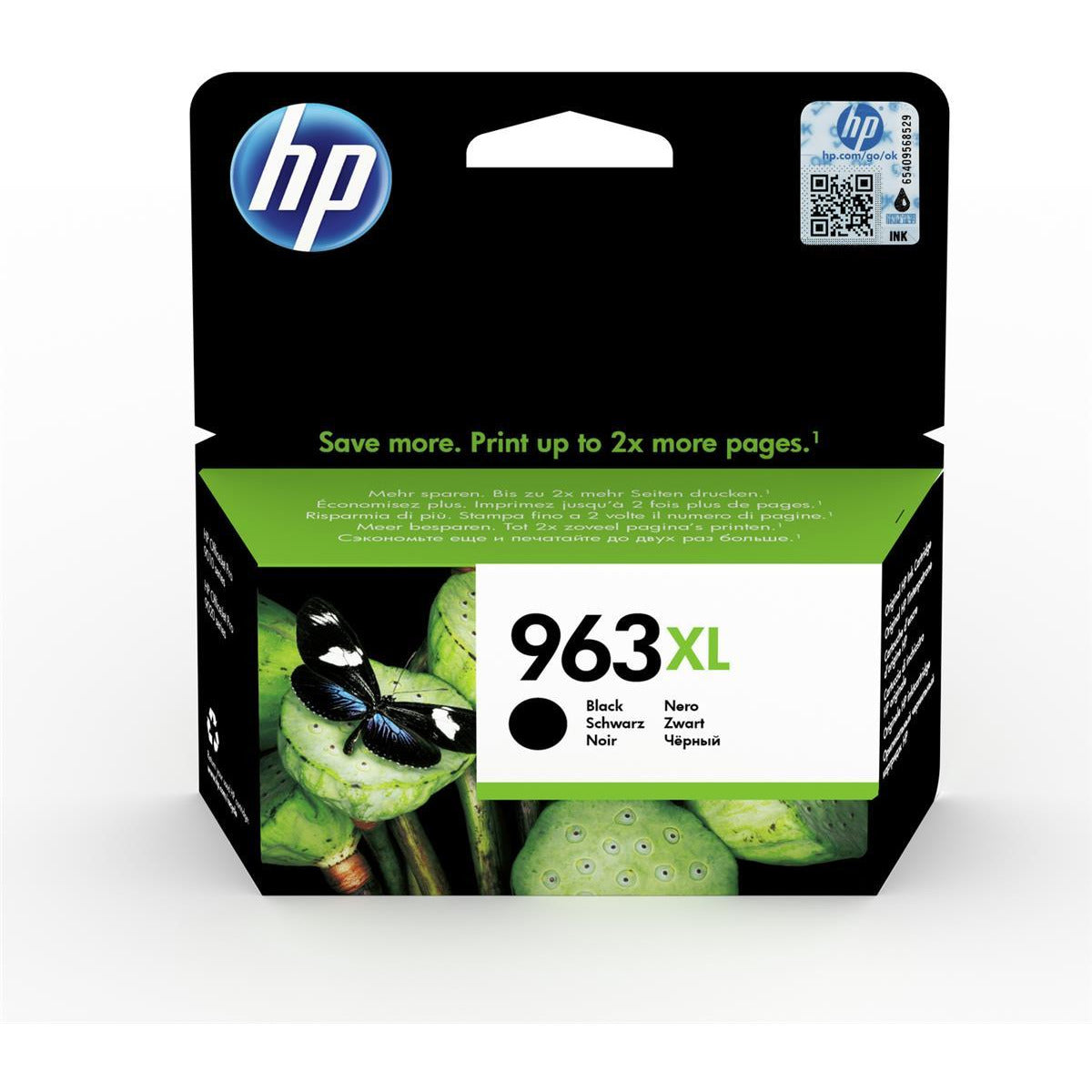 HP 3JA30AE 963XL svart Ink 48ml