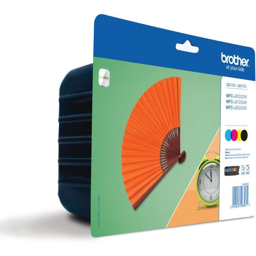 Brother LC129XLbk LC125XLc/M/Y Value Pack