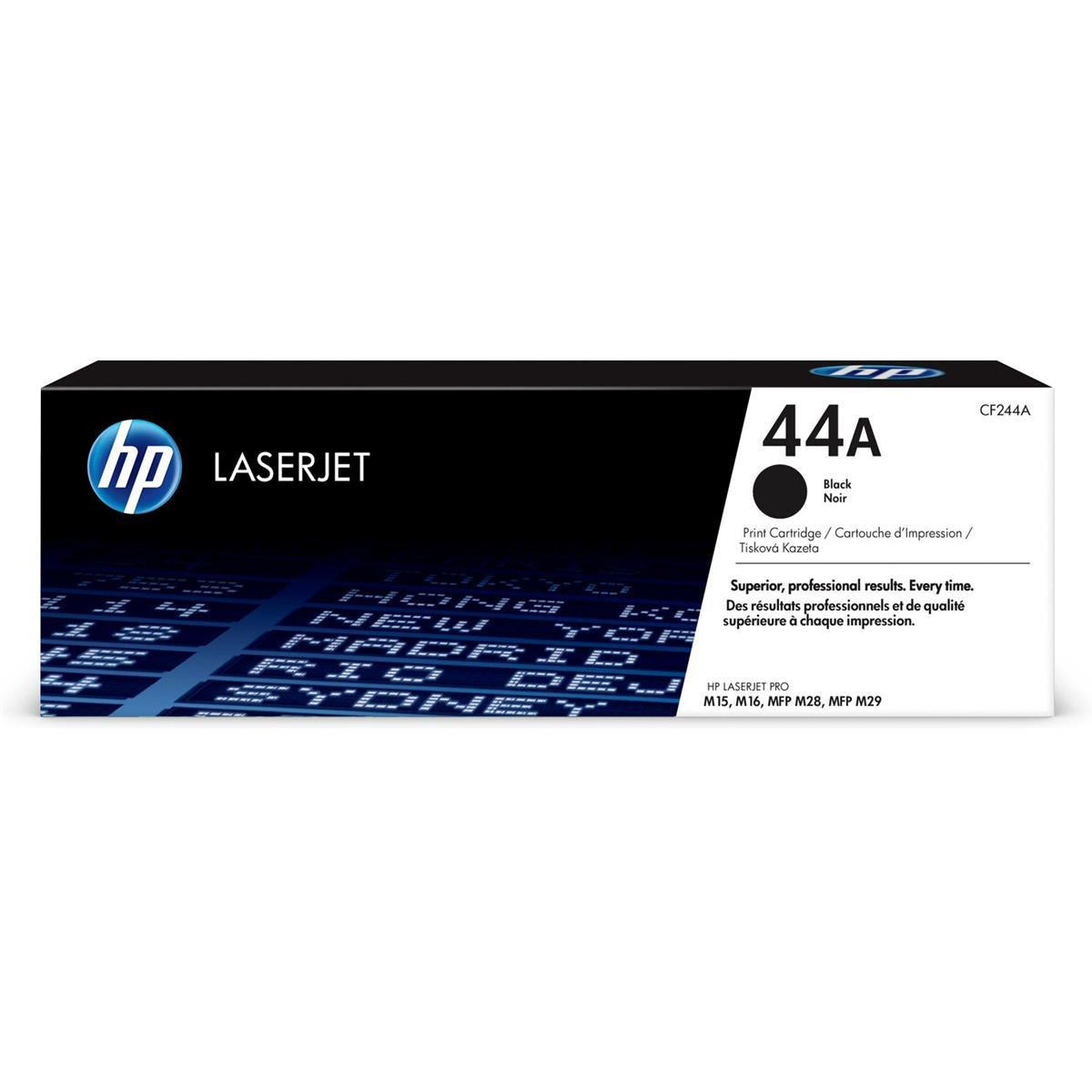 HP CF244A 44A svart dufthylki 1K