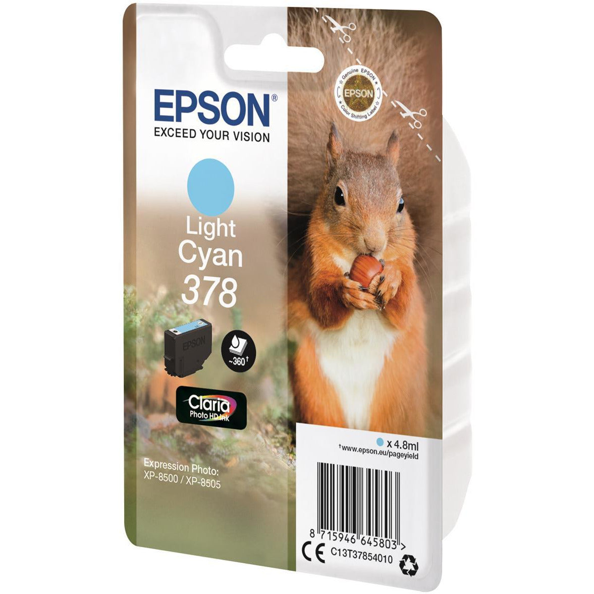 Epson Xp8500/8505 Light blátt blekhylki 5ml