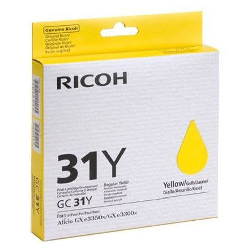 Ricoh GX3300/50 GC-31 gult dufthylki