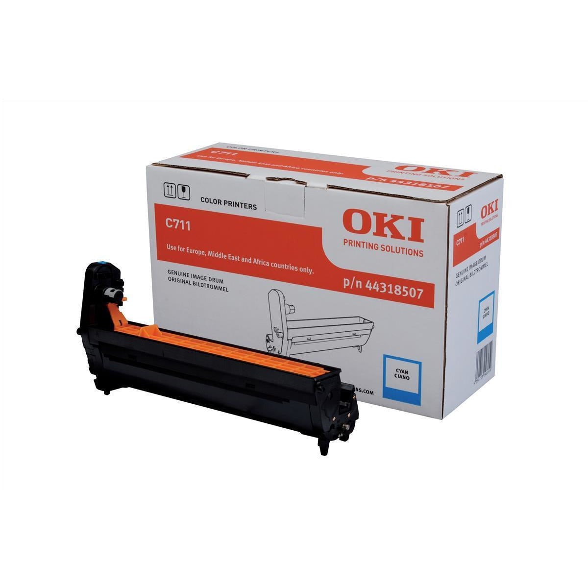 OKI C711 Blár Drum
