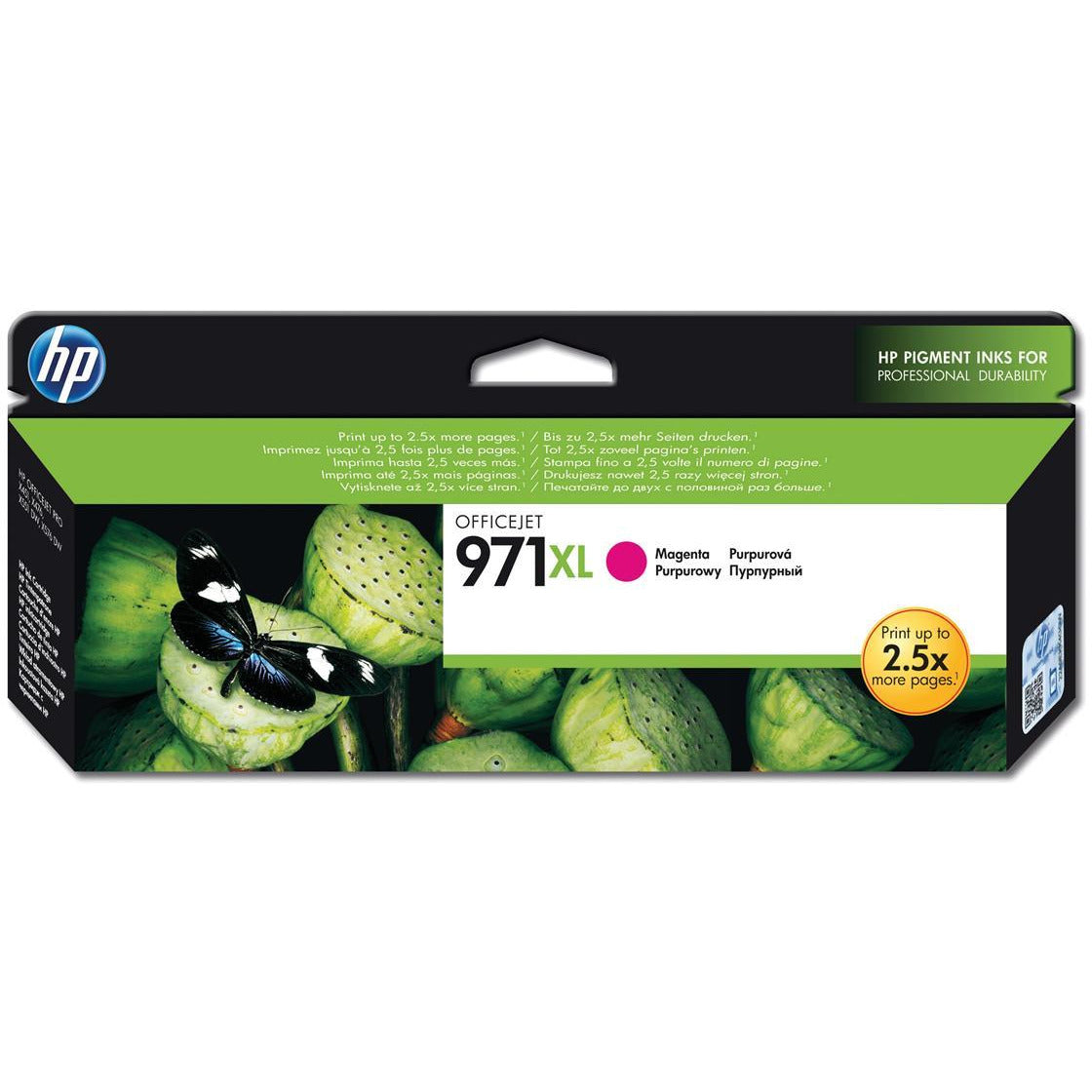 HP CN627A 971XL rautt Ink 87ml