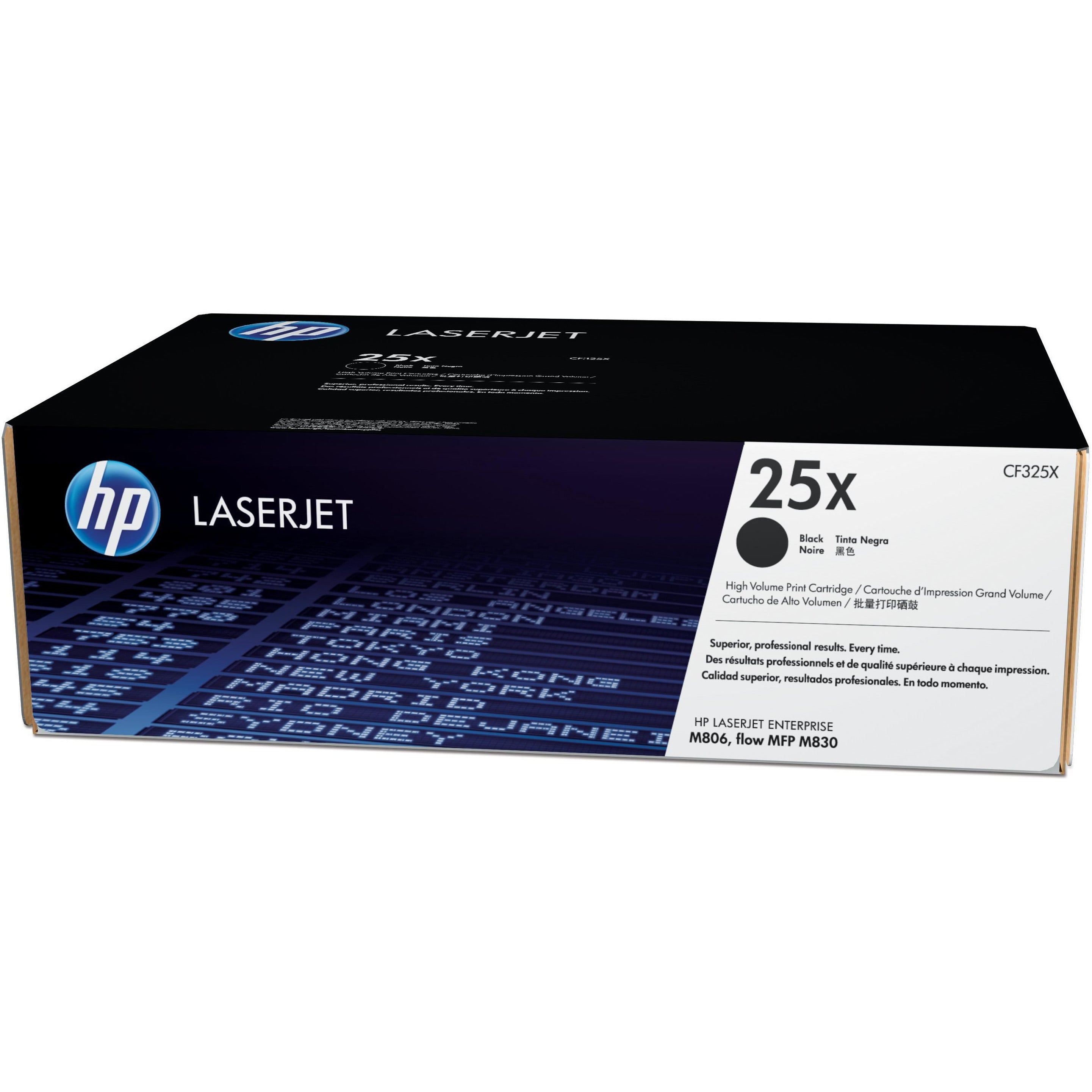 HP CF325X 25X LaserJet dufthylki svart