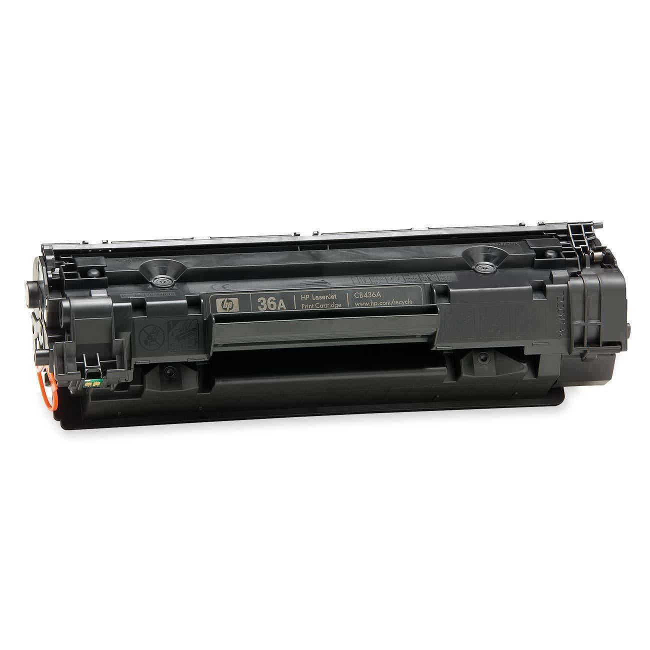 HP CB436AD LaserJet P1505 svart dufthylki Twin Pack