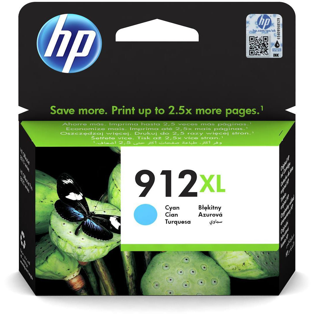 HP 3YL81AE 912XL CYAN INK CART 825 PAGES