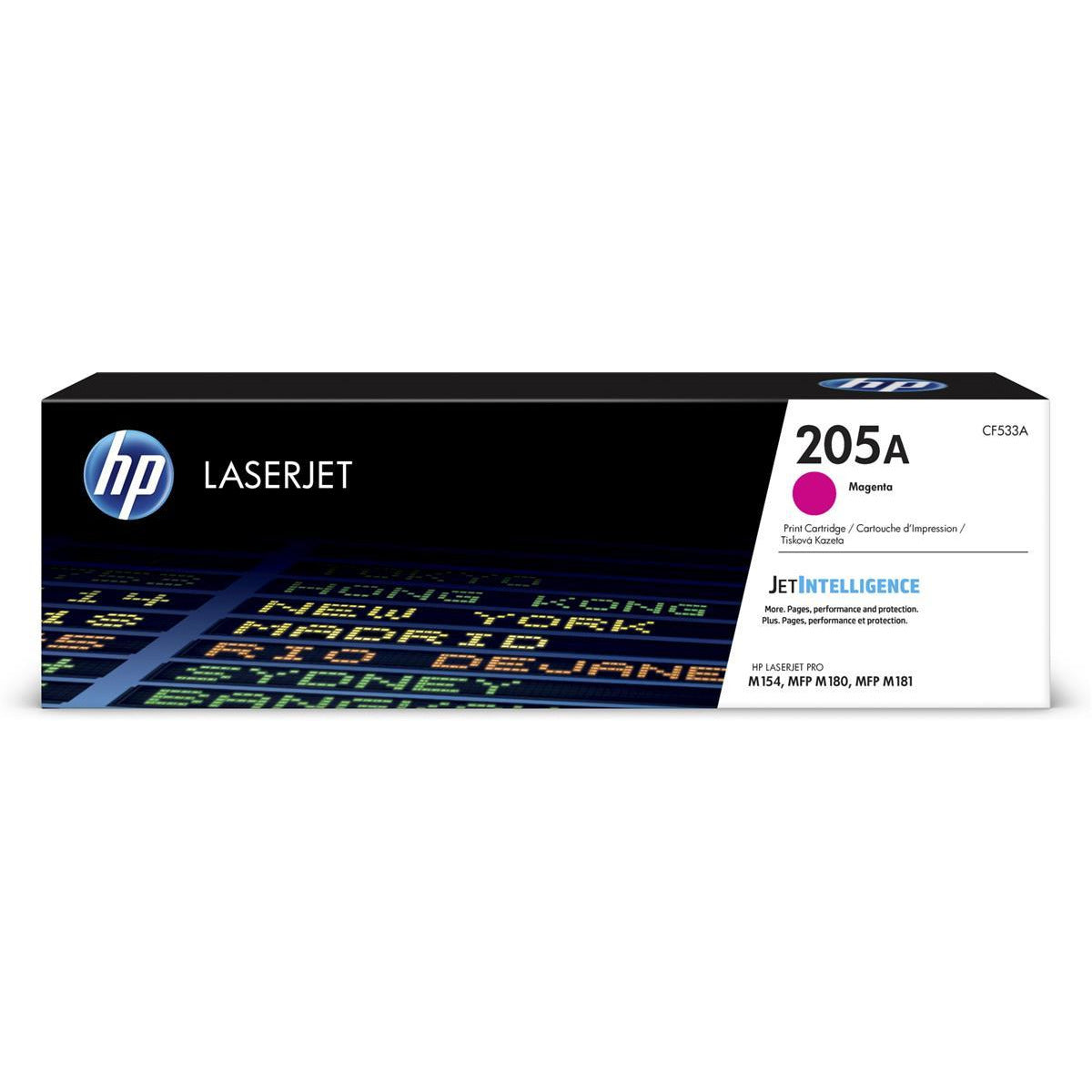 HP CF533A 205A rautt dufthylki LaserJet Pro Mf