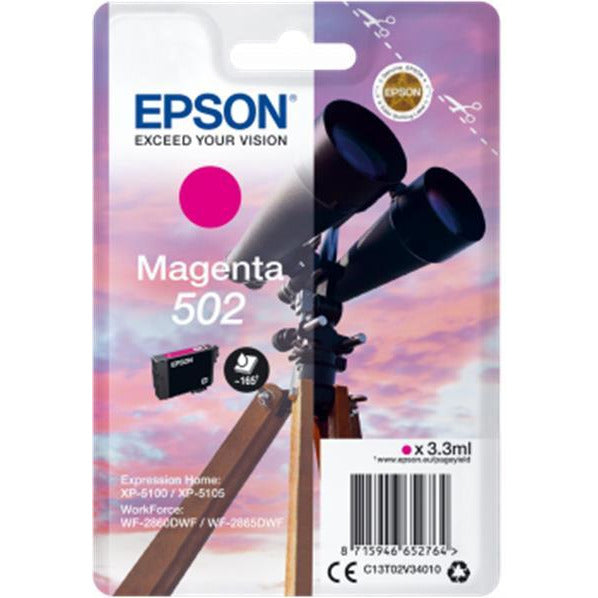 Epson 502 rautt blekhylki