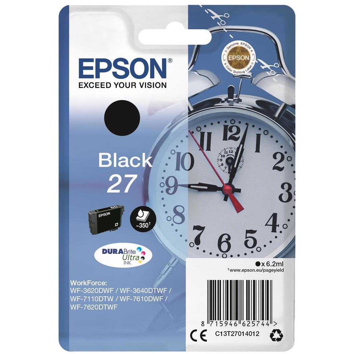 Epson WF3620DWF/3640/7110 Bk blekhylki