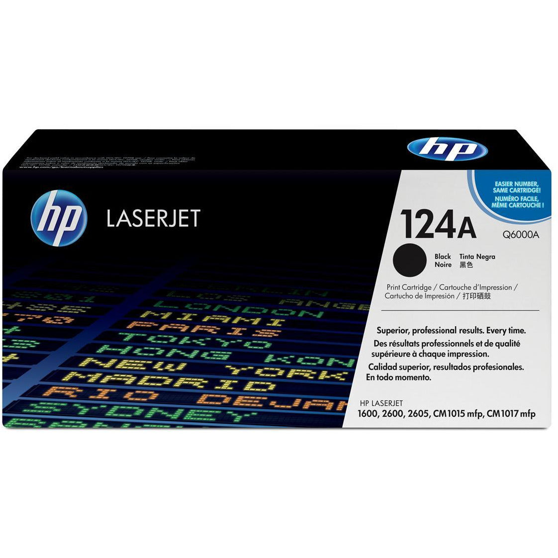 HP Q6000A 124A svart dufthylki 2.5K