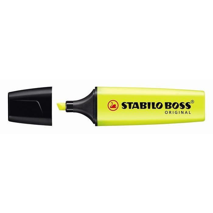 Stabilo Boss Highlighters Chisel oddur 2-5mm Line Yellow