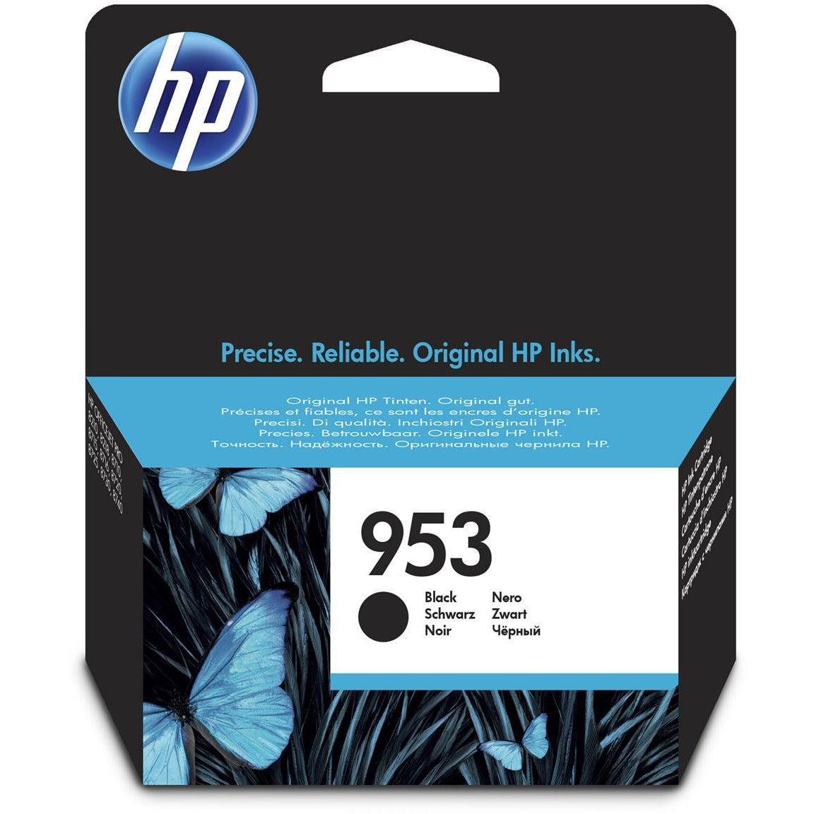 HP L0S58AE 953 svart Ink 24ml