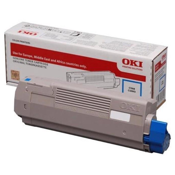 OKI C612 blátt dufthylki 6K