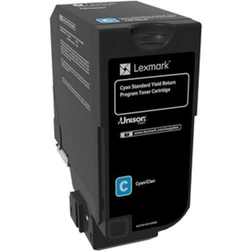 Lexmark 74C2SC0 blátt dufthylki 7K