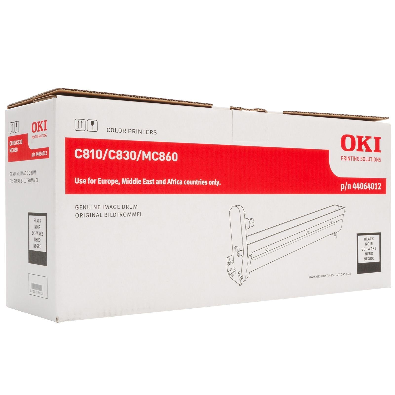OKI C810/C801/C821/851 svartur Drum 20K