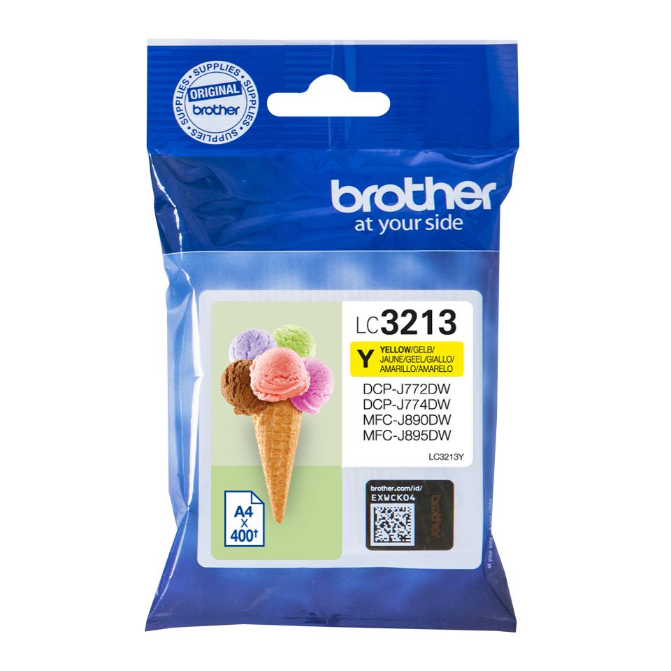 Brother LC3213Y gult Ink 10ml